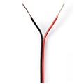 KABEL ZA ZVUČNIKE 2 x 1,50 mm, red/black, 1m