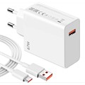 PUNJAČ ZIDNI ZA MOBITELE XIAOMI MDY-12-EU, 67W TURBO + KABEL USB TYPE-C, bulk